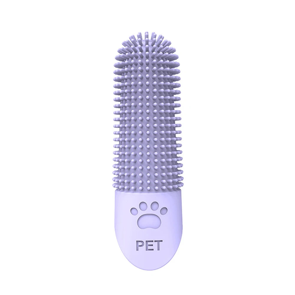 Pouttes de nettoyage des dents de silicone pour animaux