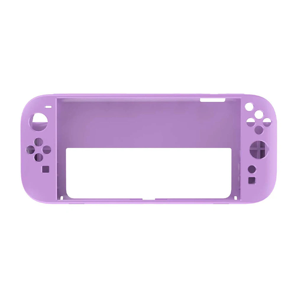 Pour Nintendo Switch2 Console de jeu à main le cover de protection en silicone détachable à la couverture de protection transparente à l'épreuve de protection transparente.