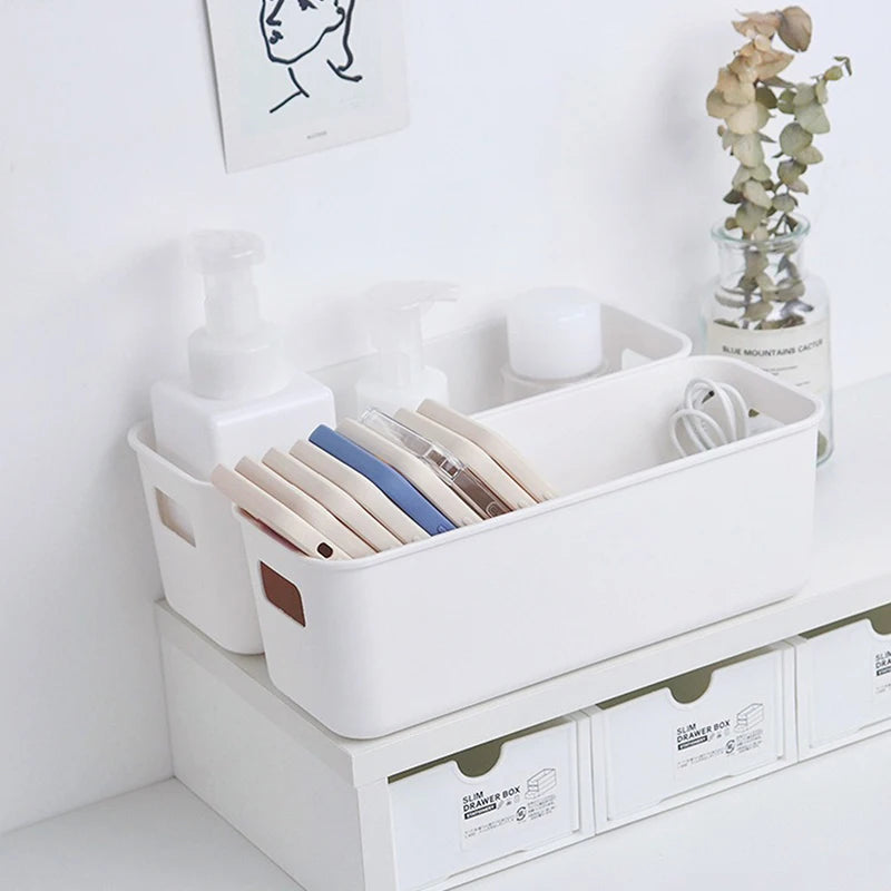 1/2pcs Boîte de rangement de bureau multifonctionnel