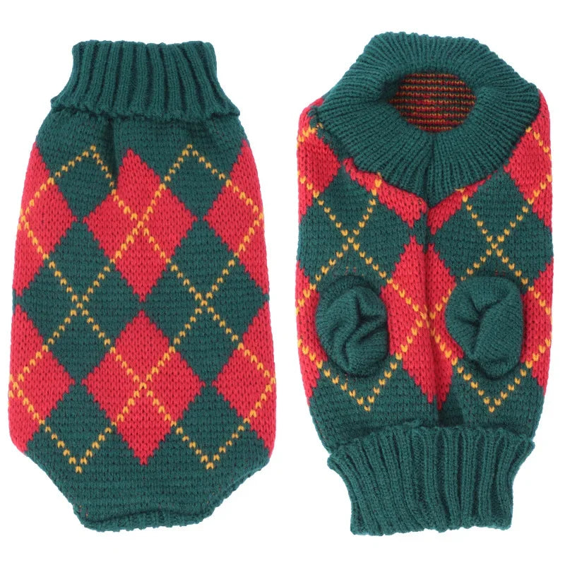 Fashion Winter Cat Sweater Gilet Sphynx Cat Vêtements pour chats Vêtements de Noël Vêtements d'animaux Kedi Katten Pullover Ropa Para Gatos