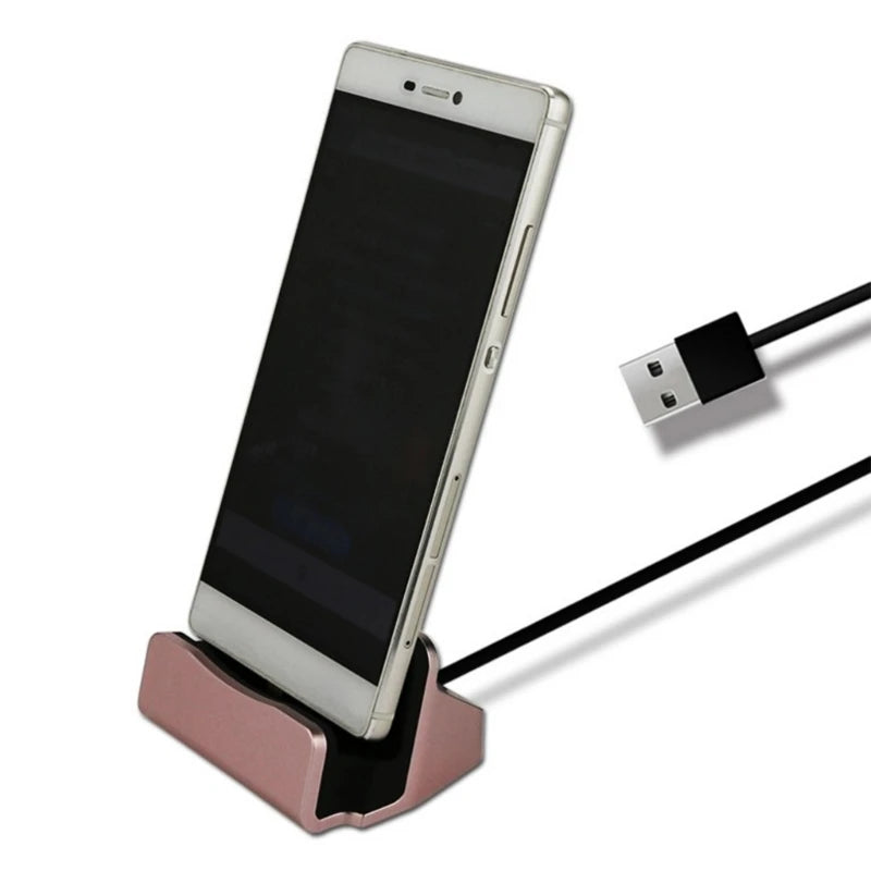 Station de quai à chargement rapide de Type-C Bureau USB C 3.1 Chargeur d'amarrage avec câble pour Huawei P9 Plus pour le téléphone portable intelligent