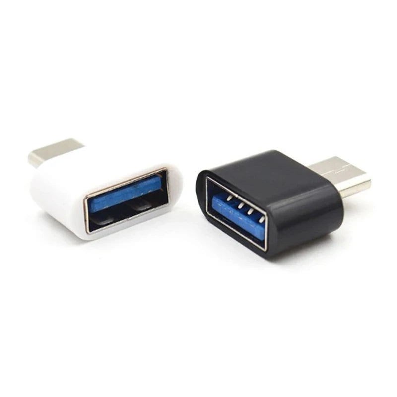 USB 3.0 Type-C vers l'adaptateur OTG USB 2.0 pour Samsung Huawei Xiaomi Honor Redmi Oppo OnePlus Android Phone Data Sync Converter USB-C