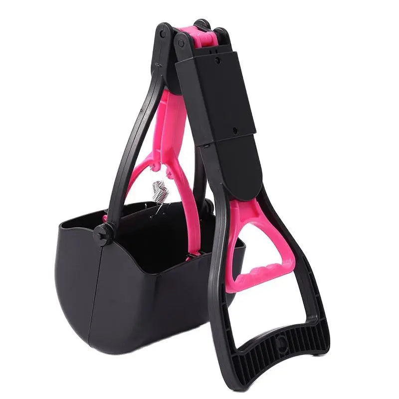 Pooper Scooper pour chiens Jaw Blamp Hourfure de poignée à poignée longue Scooper pour chien Puppy Cat Waste Picker Cleaning Cleaning Phelt Tools