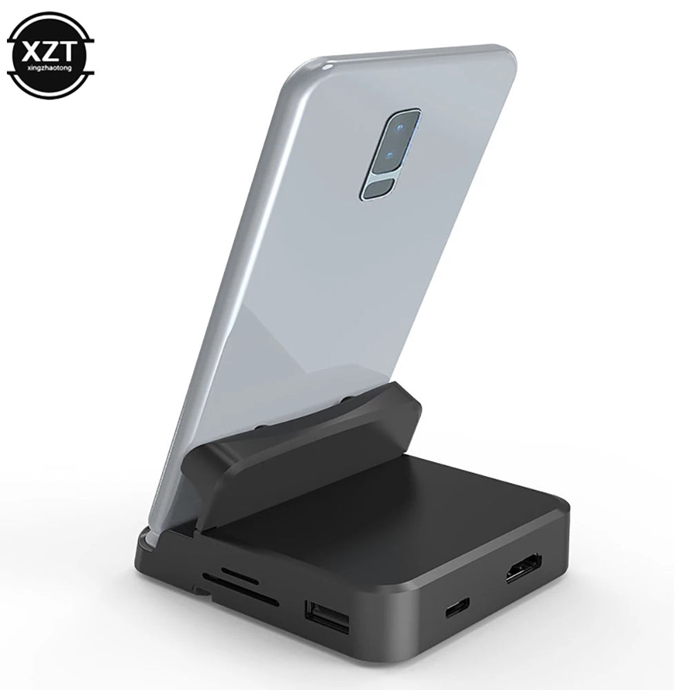 8 en 1 de type C Hub Dosting Station Stand Dex Pad Station USB C à HDMI Compatible Dock Power Charger Kit pour Samsung