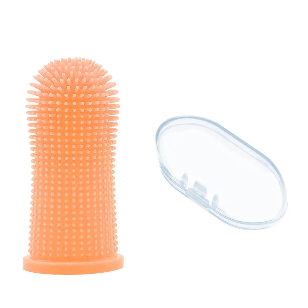 Chien super doux animal de compagnie brosse à dents de dents nettoyage de mauvaise halete