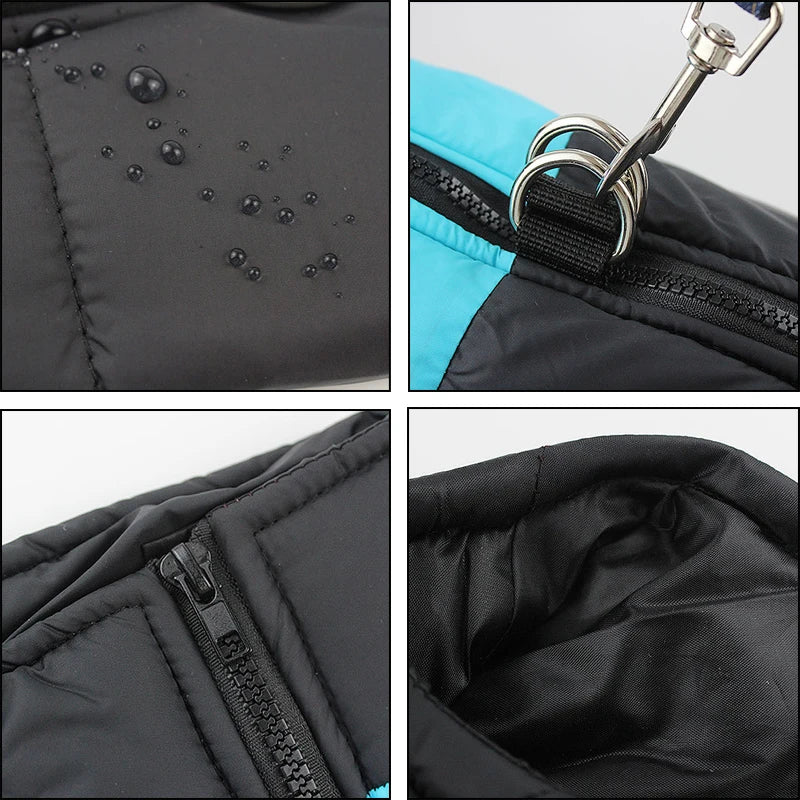 Vestes de gros chien pour animaux de compagnie chauds hiver