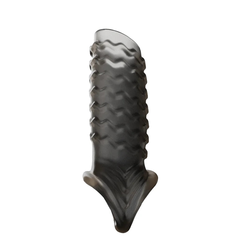 RELARD réutilisable préservatif Pinis Extension de manches étendue Dildo Adult Anal plug Sex Toys for Men Pas de vibrateur pour femmes Produits sexuels