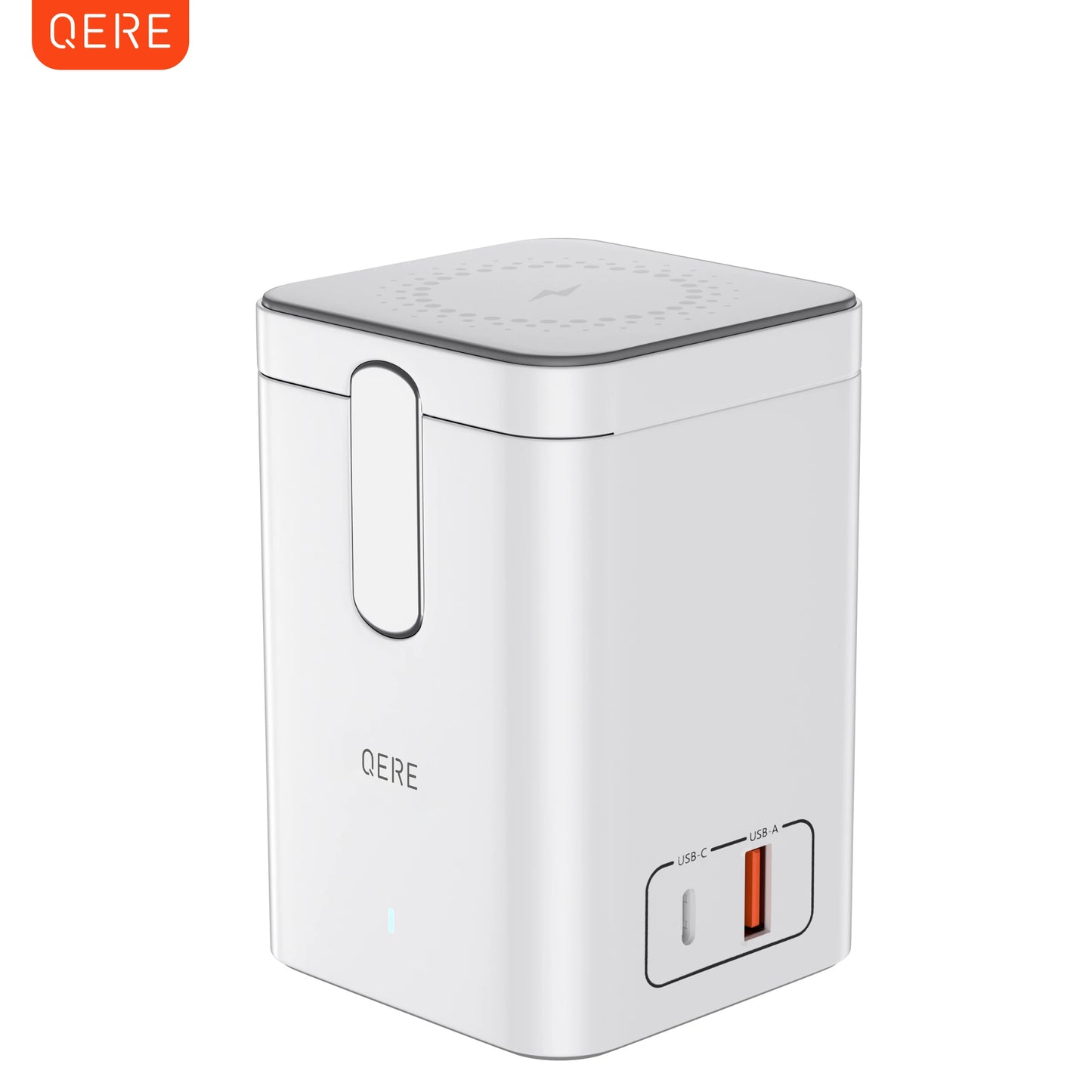 Wireless Charger QERE Mobile Phone Magnetic Station Fast Charging Safe Multi-functional Portable Foldable Mini Wireless Charger