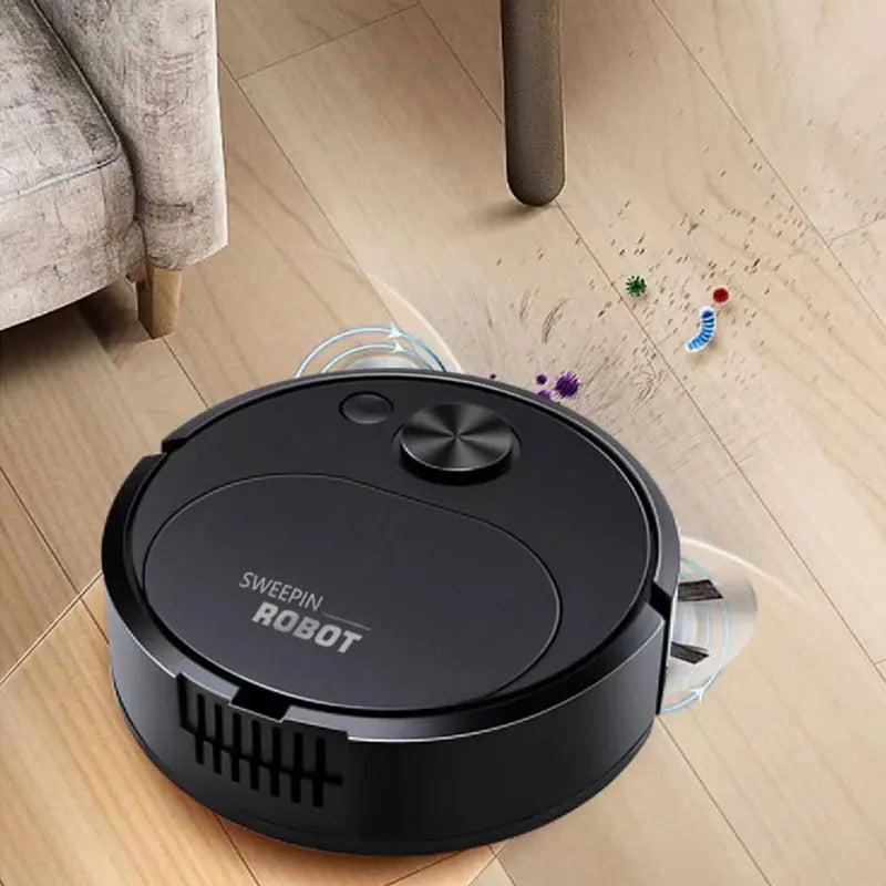 NOUVEAU ROBOT USB ROBOT DU ROBOT DU VACHEUR DE 3 IN 1 SMART WIRESS 1500PA DROGGING NETTOYER STAYER PLANG pour le bureau à domicile