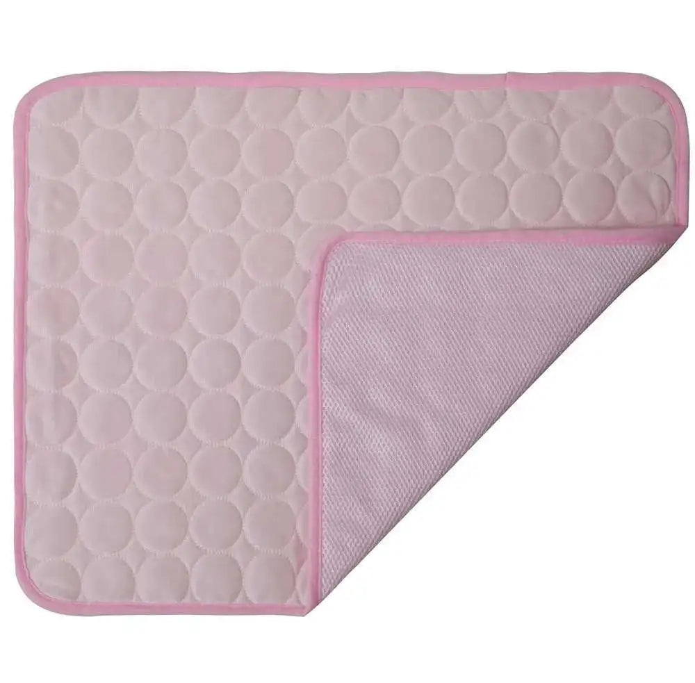 Tapis de chien refroidissement tapis d'été pour chiens chat glace de soie couverture canapé-couverture respirant lit de compagnie de chien de chien été lavable pour petit grand chien chat