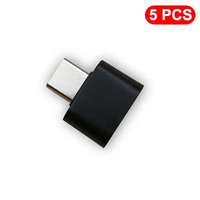 USB 3.0 Type-C vers l'adaptateur OTG USB 2.0 pour Samsung Huawei Xiaomi Honor Redmi Oppo OnePlus Android Phone Data Sync Converter USB-C