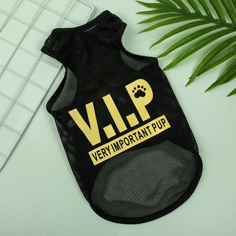 Vêtements de chat de mode Vêtements pour chiens pour chiens pour petits chiens chihuahua bulldog de bulldog gilet t-shirt super cool bel vêtements de chiot