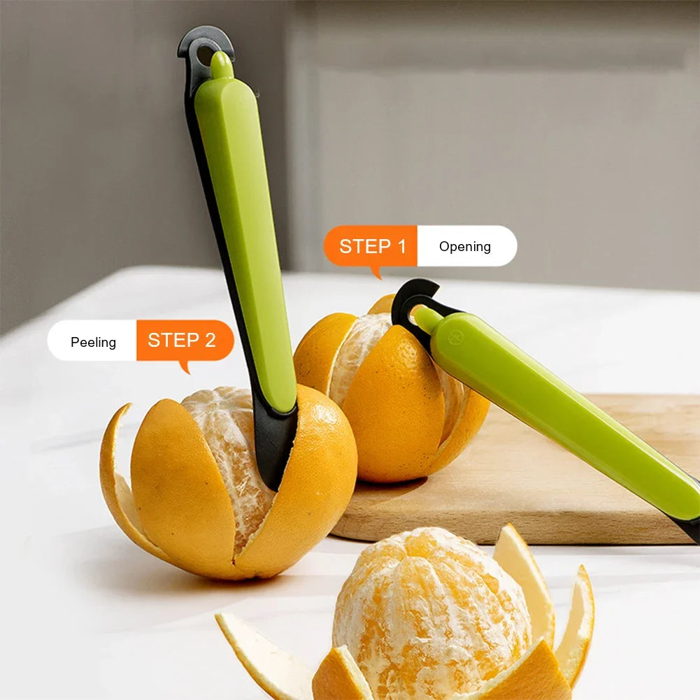 Multifunctional Orange Peelers Reusable Creative Fruit Pomelo Peeling Tool Easy To Use Open Kitchen Gadgets for Grapefruits