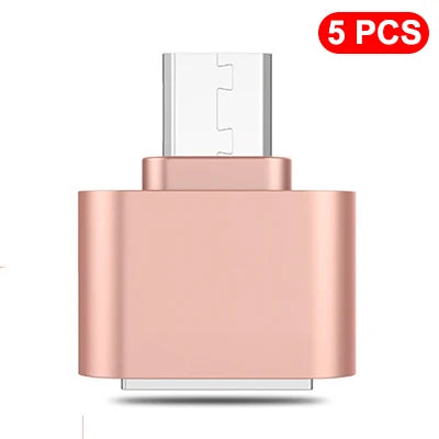 USB 3.0 Type-C vers l'adaptateur OTG USB 2.0 pour Samsung Huawei Xiaomi Honor Redmi Oppo OnePlus Android Phone Data Sync Converter USB-C