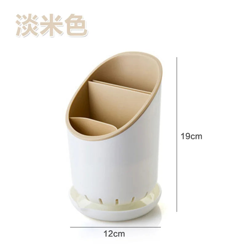 Coudlery Storage Contexte en plastique Conteaux de drainage de drain