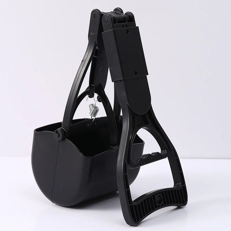 Pooper Scooper pour chiens Jaw Blamp Hourfure de poignée à poignée longue Scooper pour chien Puppy Cat Waste Picker Cleaning Cleaning Phelt Tools