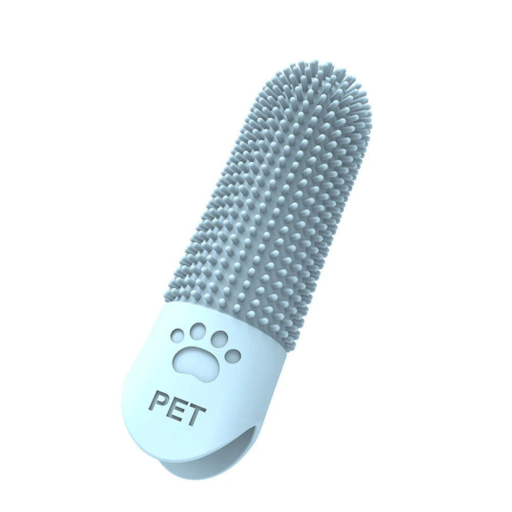 Pouttes de nettoyage des dents de silicone pour animaux