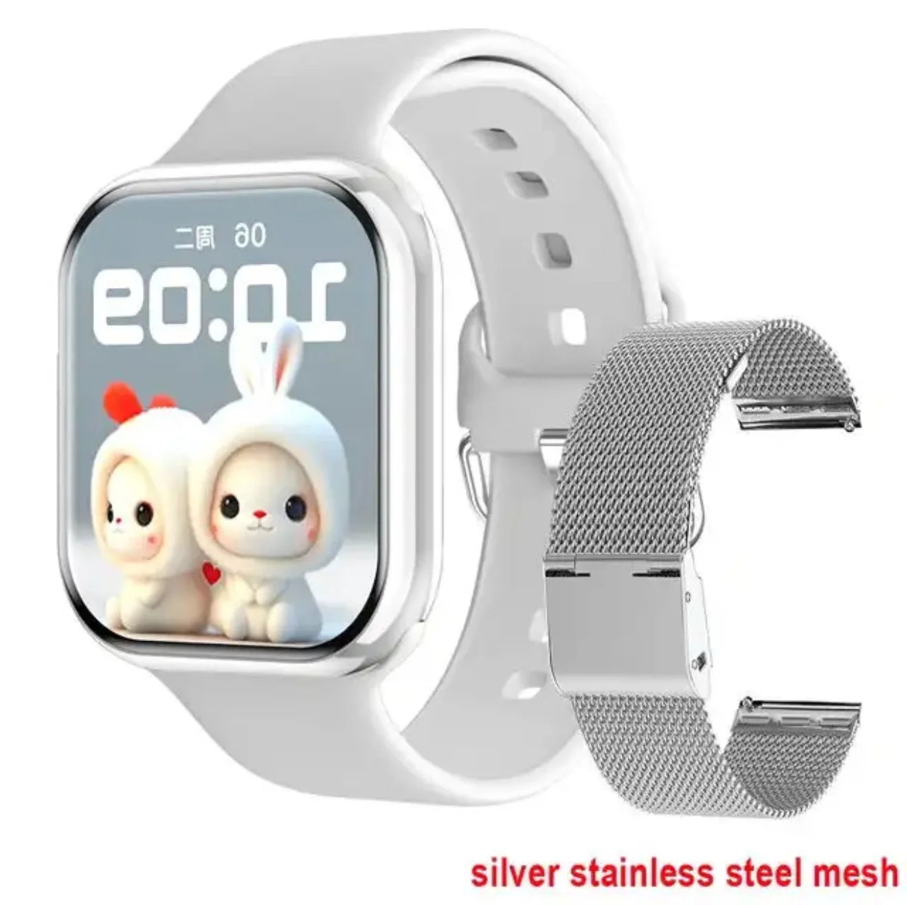 New Watch 10 Smart Watch Men Température corporelle BT Appelez NFC toujours exposée