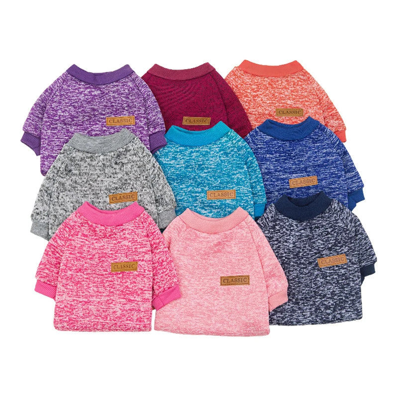 Vêtements pour chiens d'hiver pour les petits chiens chiens chauds Chihuahua manteau schnauzer cug vêtements swetshirts décontractés pour chats de chien Accès pour animaux de compagnie
