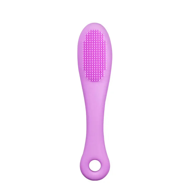 Brosse à doigts pour animaux de compagnie doux pour chien et chat, brosse à dents pour les taches de déchirure, soins oculaires, nettoyage des outils de toilettage