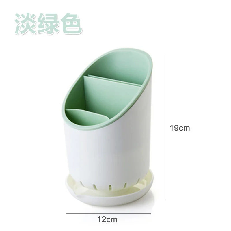 Coudlery Storage Contexte en plastique Conteaux de drainage de drain