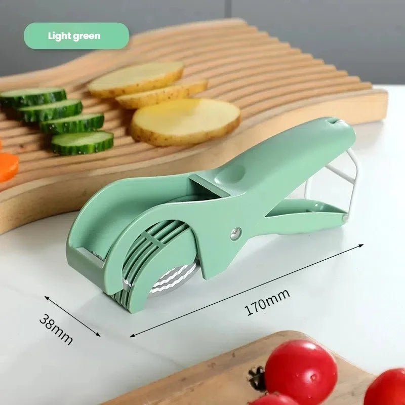 Kitchen Tools Stainless Steel Vegetable and Fruit Slicer Multi Functional Salad Slicer Kitchen Accessories