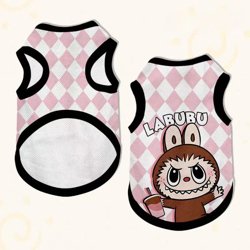 6Sizehot vendre des vêtements d'animaux jellycat gilet 3 mignon motif maillage styles respirant