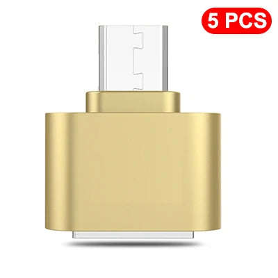 USB 3.0 Type-C vers l'adaptateur OTG USB 2.0 pour Samsung Huawei Xiaomi Honor Redmi Oppo OnePlus Android Phone Data Sync Converter USB-C