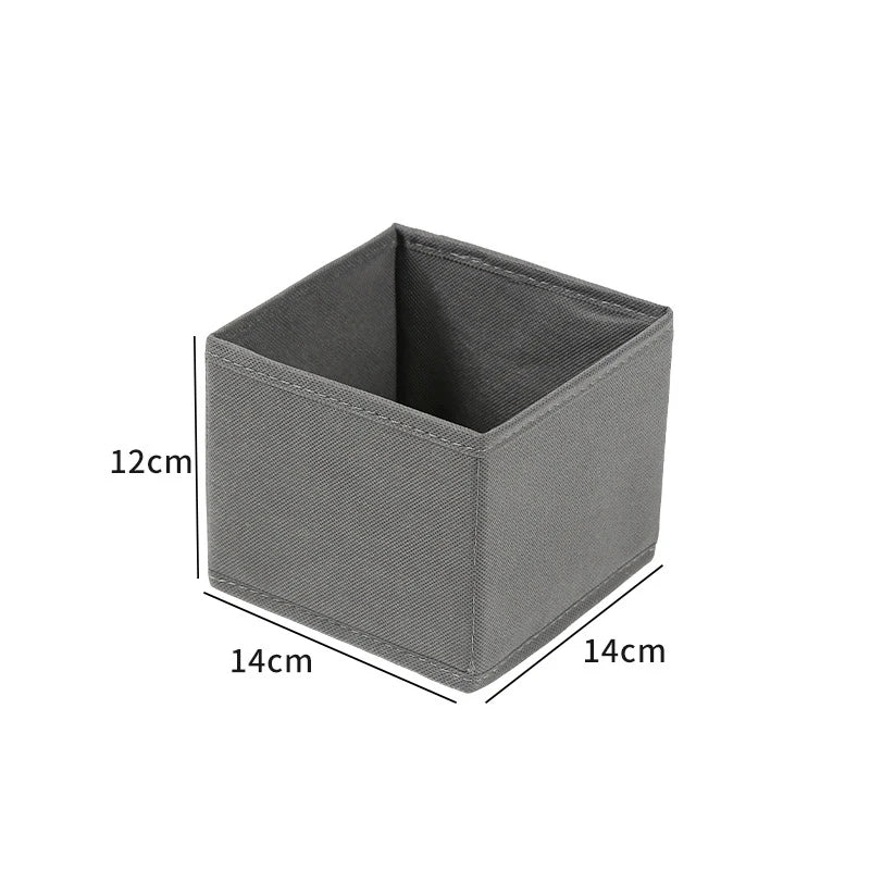 1pc Fabric Underwear Storage Box Drawer Organizers For Closet Organization And Storage Of Socks Underwear Ties And More Cabinet