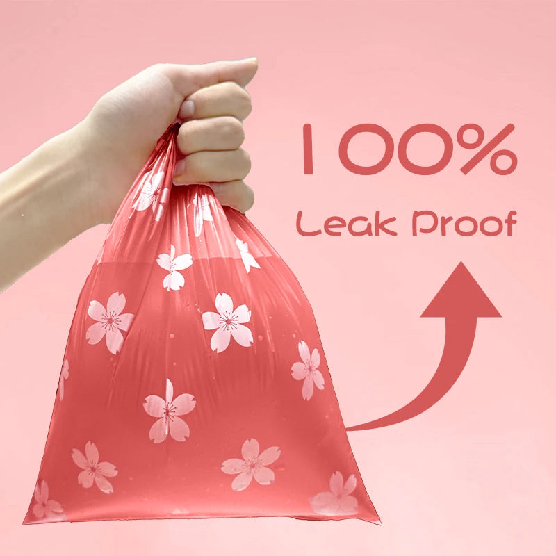 EPI Sac de merde de chien dégradable épaissis à parfum floral Sac de merde pour animaux