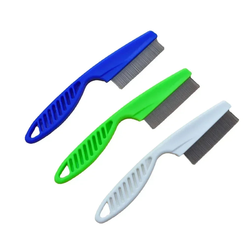 Pet toiletage aux puces peigne
