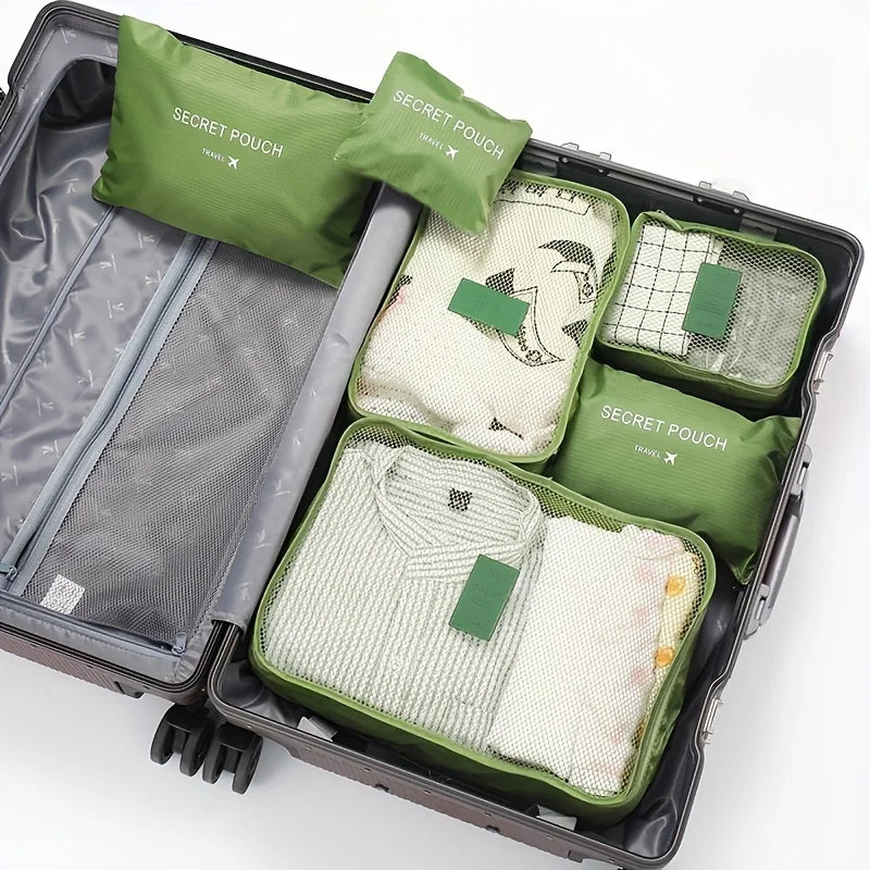 6pcs Sacs de voyage multifonction