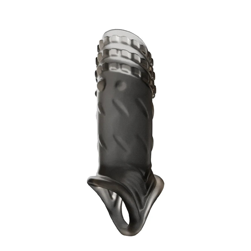 RELARD réutilisable préservatif Pinis Extension de manches étendue Dildo Adult Anal plug Sex Toys for Men Pas de vibrateur pour femmes Produits sexuels