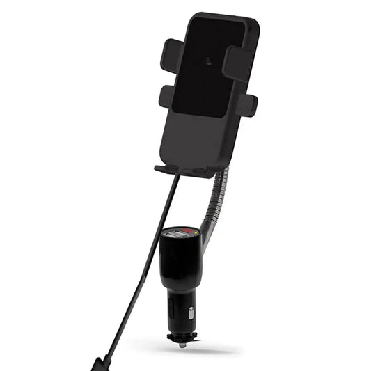 Double USB Smart Fast Charger Car Car Wireless Charge Universal Navigation Navigation Mobile Phone Bracket Stand pour iPhone Samsung Huaw
