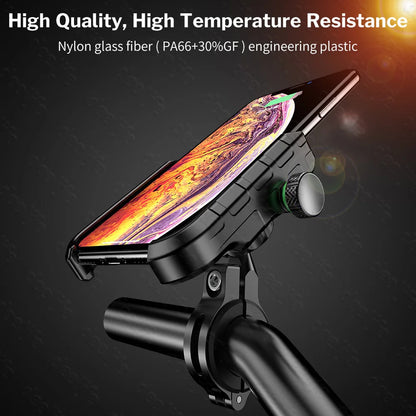 DeeLife Motorcycle Téléphone Portez pour Moto Motor Mirror Mobile Stand Support USB Charger Wireless Charging Telephone
