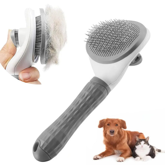 Auto-nettoyage des animaux de compagnie enlever le peigne Cat Slilick Brush Repuplage des cheveux pour animaux de compagnie pour les chats brosses de toilettage peignes pour chiens accessoires de chat