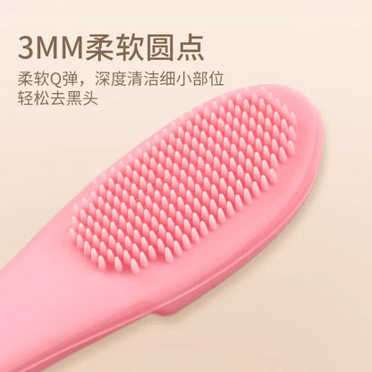Brosse à doigts pour animaux de compagnie doux pour chien et chat, brosse à dents pour les taches de déchirure, soins oculaires, nettoyage des outils de toilettage