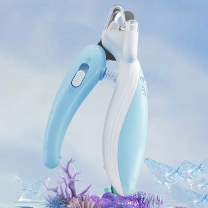 Clippers à ongles d'animaux de compagnie professionnels avec des ciseaux de toilettage à griffe de compagnie lége