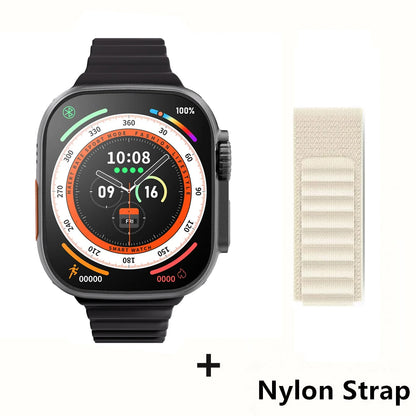 Pour Apple Smart Watch 10 Ultra X 3 Pro Max Gen2 49 mm AMOLED SMARTWATCH RACHAGE RATIFIQUE CHARGE WIRE SANS MEN FEMMES POUR SPORT