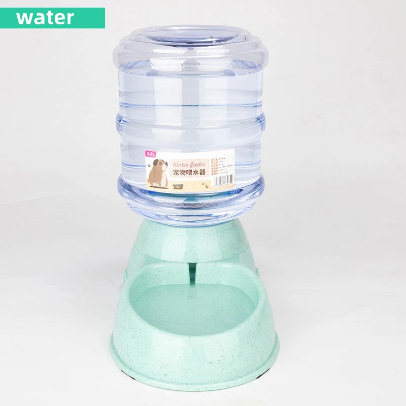 Bols d'alimentation de animaux de compagnie de grande capacité Small Chien Bowl de nourriture pour le distributeur d'eau automatique Bols de chat