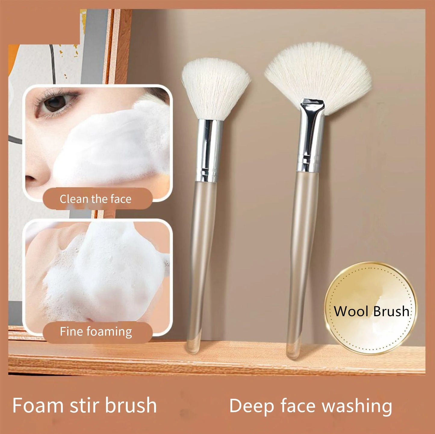 Brosse faciale de bulle fabricant - Élimination des points noirs et outil d'exfoliation doux un pinceau nettoyant doux pour les soins faciaux essentiels