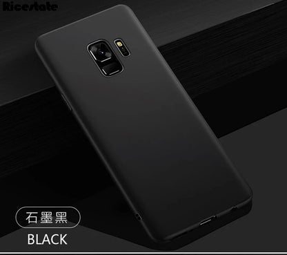 Ricestate Shockproof Armor Cover Cover pour Samsung S9 S9 Plus Coome Soft Silicon TPU Case pour Samsung Galaxy S9 S9plus Fundas
