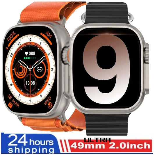 49 mm Smart Watch Ultra NFC Door Access Deverlock Smartwatch Series10 GPS Bluetooth Call Bracelet de fitness de charge sans fil pour Apple