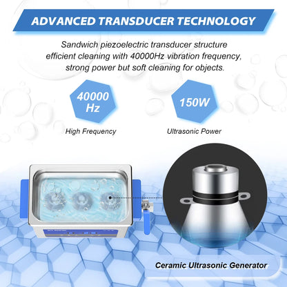 GT Sonic 2L 3L 6L 9L 13L 20L 27L 600W Ultrasonic Clean Degasing Timer Timer Digital Ultra Sonic Bath Nettoyer Basher