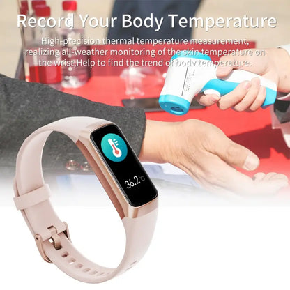 LIGE AMOLED SMART Watch Men 2023 Smart Band Women Heart Rate Blood Smartwatch Bracelet Smart Bracelet Sport Tracker
