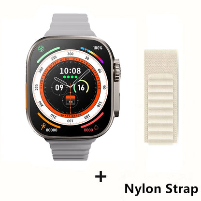 Pour Apple Smart Watch 10 Ultra X 3 Pro Max Gen2 49 mm AMOLED SMARTWATCH RACHAGE RATIFIQUE CHARGE WIRE SANS MEN FEMMES POUR SPORT