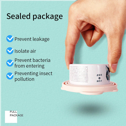 Portable Silicone Chien Chat Lide en conserve 2-en-1 Scellant de nourriture cuillère Pet Food Cover Strangez les couvercles de maintien frais accessoires pour chiens