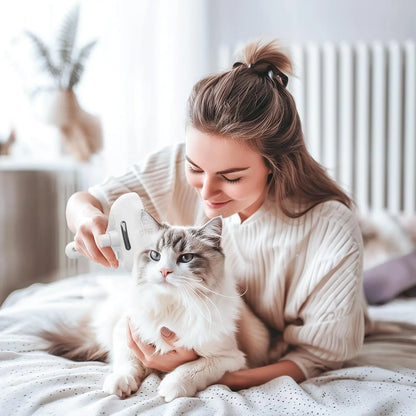 Vaporisez la brosse pour chats pour la perte - Repuré de coiffure d'animal