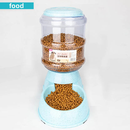 Bols d'alimentation de animaux de compagnie de grande capacité Small Chien Bowl de nourriture pour le distributeur d'eau automatique Bols de chat