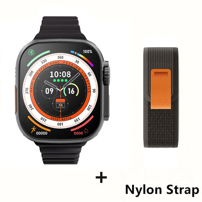 Pour Apple Smart Watch 10 Ultra X 3 Pro Max Gen2 49 mm AMOLED SMARTWATCH RACHAGE RATIFIQUE CHARGE WIRE SANS MEN FEMMES POUR SPORT